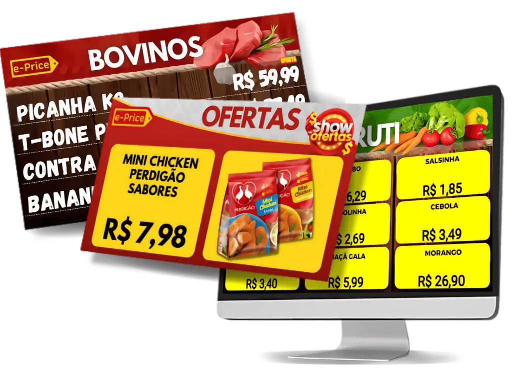 Tabela de Preços Digital para Supermercados